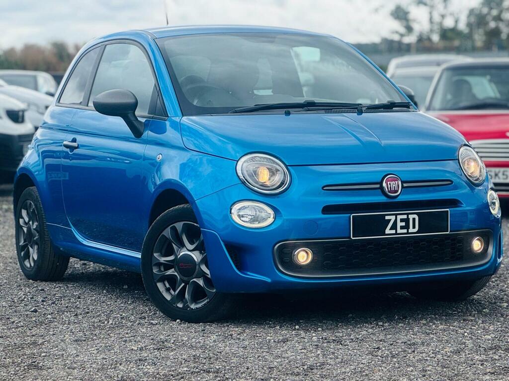 Fiat 500 Hatchback 1.2 S Euro 6 Ss 201666 EJ66BZX Blue #2