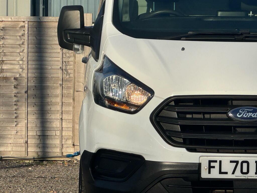 Ford Transit Custom Panel Van 2.0 300 Ecoblue Leader L1 H1 Euro 6 Ss FL70BJY White #4