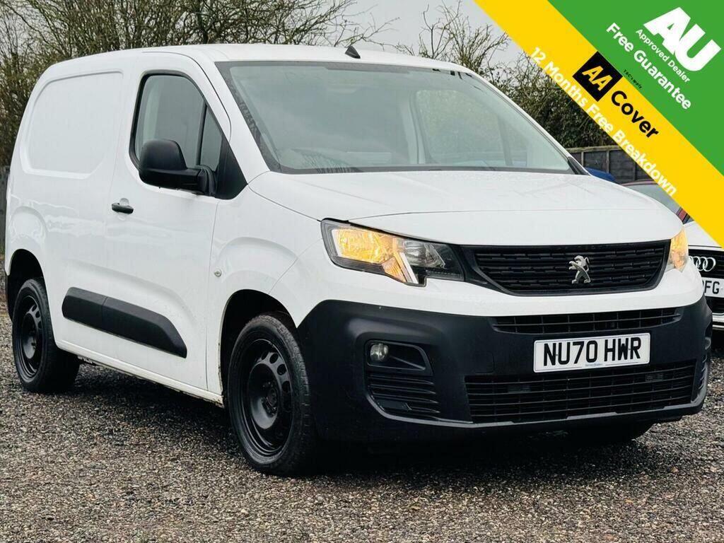 Peugeot Partner Panel Van 1.5 Bluehdi 1000 Professional Standard P White