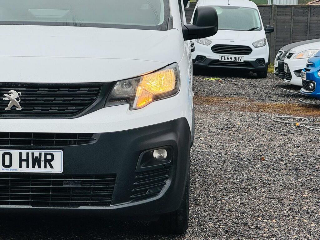 Peugeot Partner Panel Van 1.5 Bluehdi 1000 Professional Standard P NU70HWR White #4