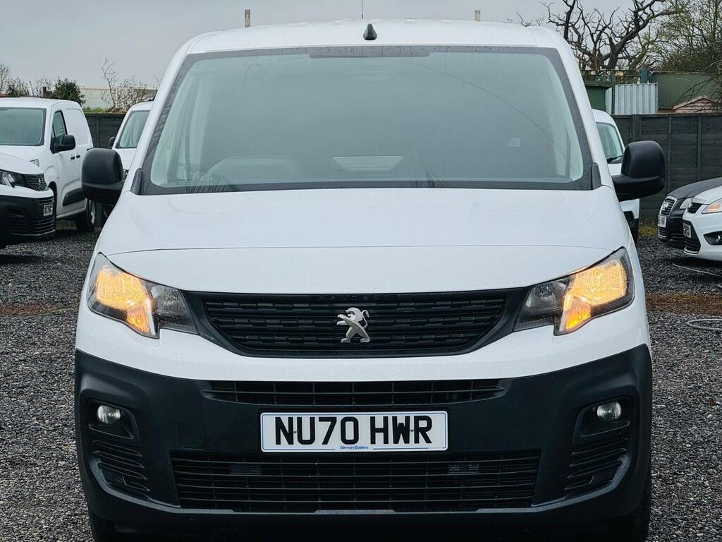 Peugeot Partner Panel Van 1.5 Bluehdi 1000 Professional Standard P NU70HWR White #3