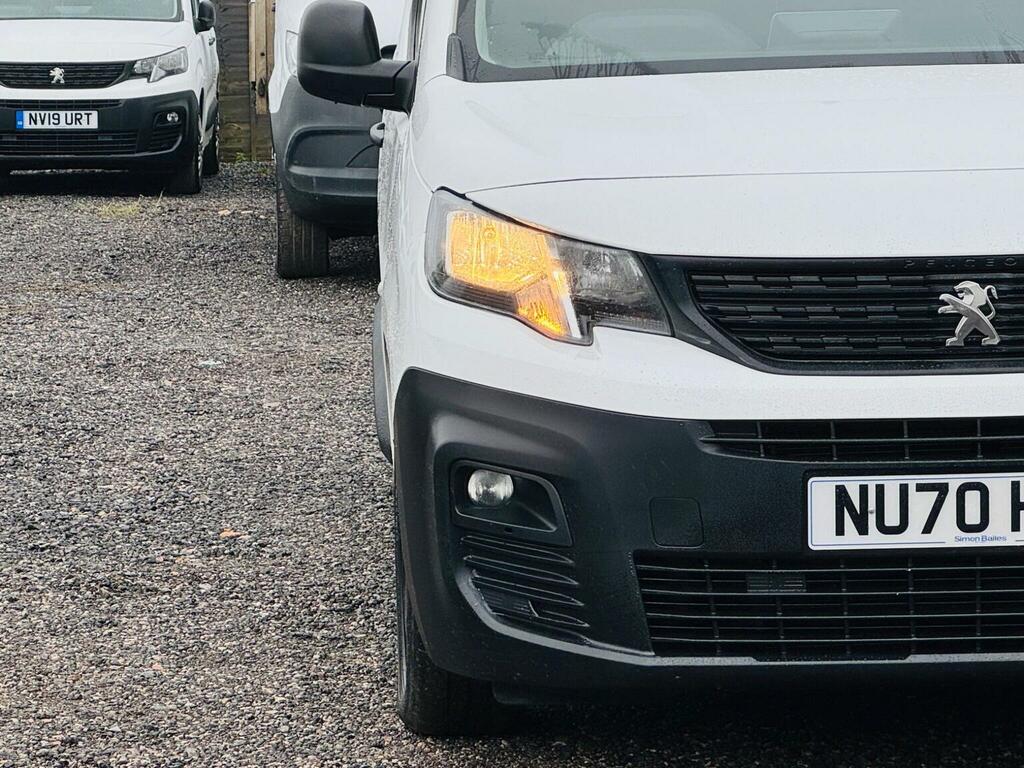 Peugeot Partner Panel Van 1.5 Bluehdi 1000 Professional Standard P NU70HWR White #5