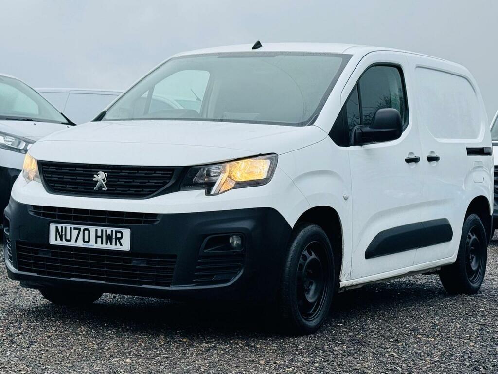 Peugeot Partner Panel Van 1.5 Bluehdi 1000 Professional Standard P NU70HWR White #2