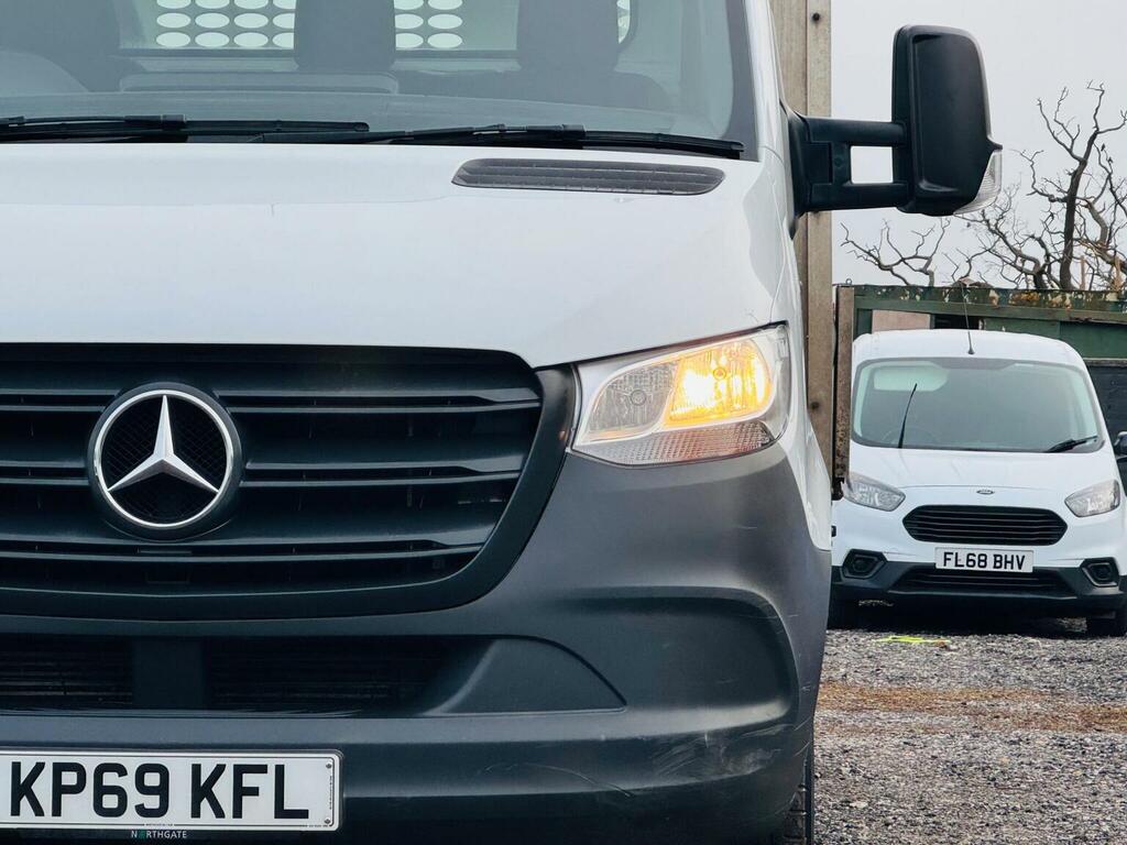 Mercedes-Benz Sprinter Dropside 2.1 316 Cdi Ready To Work Rwd L3 Euro 6 2 KP69KFL White #4