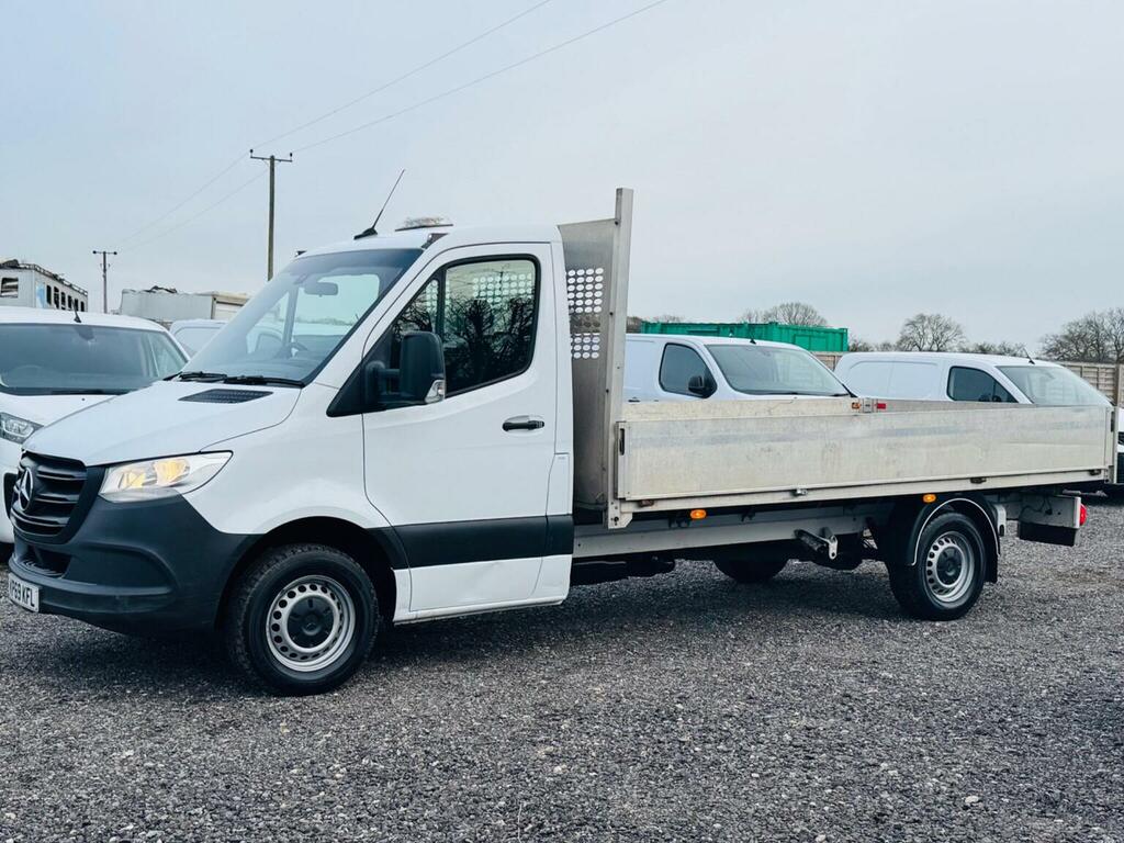 Mercedes-Benz Sprinter Dropside 2.1 316 Cdi Ready To Work Rwd L3 Euro 6 2 KP69KFL White #6