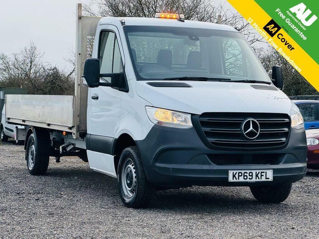 Mercedes-Benz Sprinter Dropside 2.1 316 Cdi Ready To Work Rwd L3 Euro 6 2 White