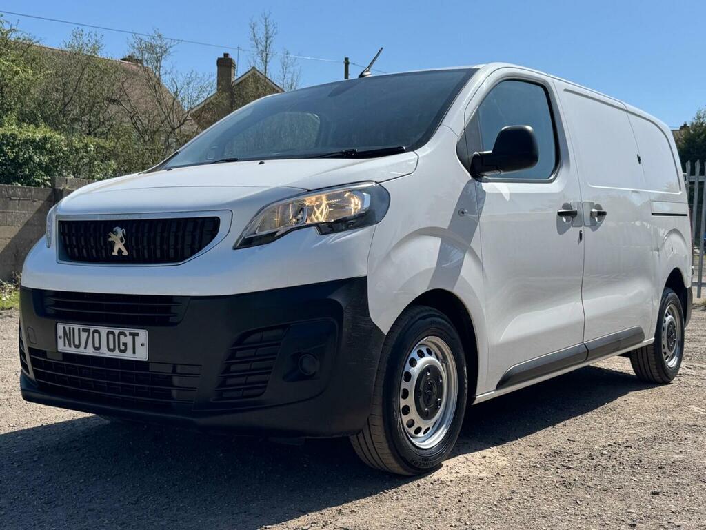 Peugeot Expert Panel Van 2.0 Bluehdi 1400 Professional Standard P NU70OGT White #2