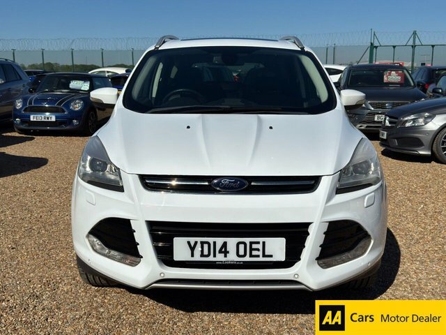 Ford Kuga 2.0 Tdci Titanium X Suv Awd Euro YD14OEL White #2