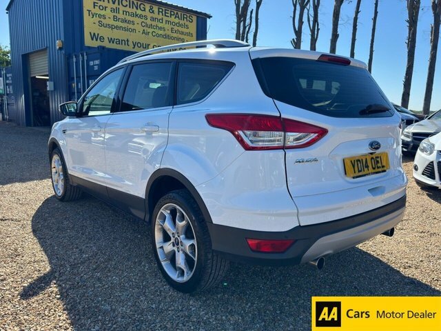 Ford Kuga 2.0 Tdci Titanium X Suv Awd Euro YD14OEL White #4