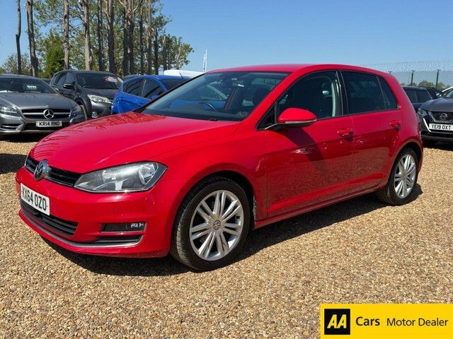 Volkswagen Golf 2.0 Tdi Bluemotion Tech Gt Hatchback Ds KX64OZO Red #3