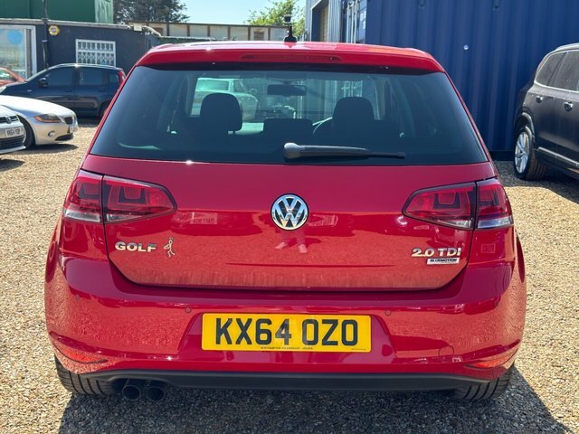 Volkswagen Golf 2.0 Tdi Bluemotion Tech Gt Hatchback Ds KX64OZO Red #6