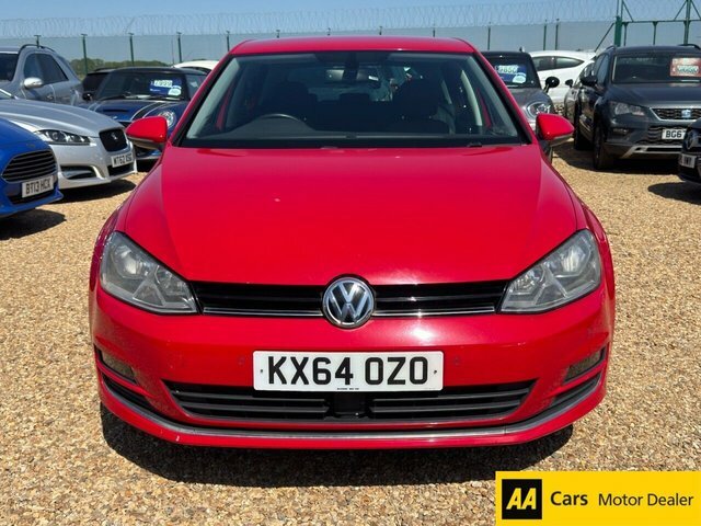 Volkswagen Golf 2.0 Tdi Bluemotion Tech Gt Hatchback Ds KX64OZO Red #2