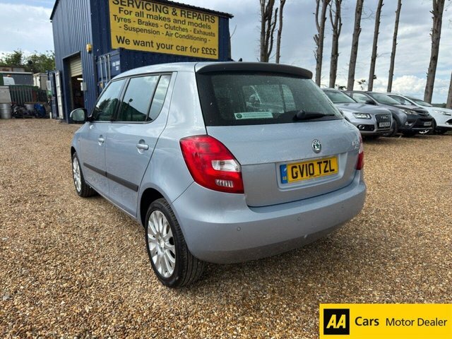 Skoda Fabia 1.2 Tsi Elegance Hatchback Dsg Euro 5 Blue #4