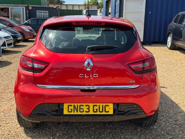 Renault Clio 0.9 Tce Dynamique Medianav Hatchback Ma Red #6