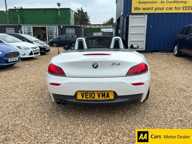 BMW Z4 2.5 23I M Sport Convertible Sdrive White #4