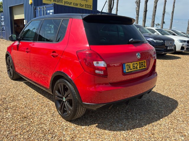 Skoda Fabia 1.2 Tsi Monte Carlo Hatchback Eu DL62DBZ Red #5