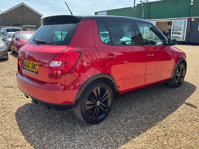 Skoda Fabia 1.2 Tsi Monte Carlo Hatchback Eu DL62DBZ Red #6
