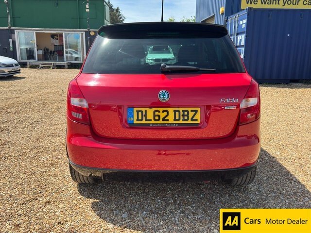 Skoda Fabia 1.2 Tsi Monte Carlo Hatchback Eu DL62DBZ Red #4