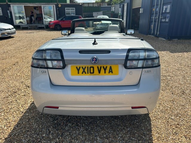 Saab 9-3 1.8T Vector Sport Convertible 6 YX10VYA Silver #4