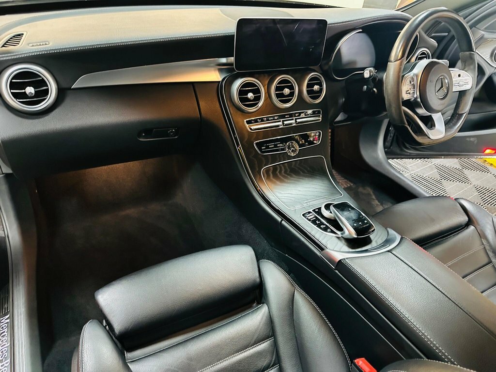 Mercedes-Benz C Class 2L Amg Line Edition DE21UOF Black #5
