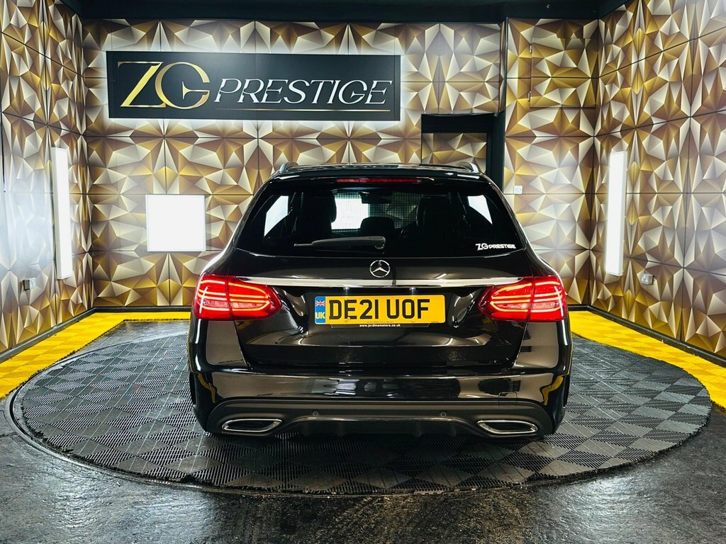 Mercedes-Benz C Class 2L Amg Line Edition DE21UOF Black #4
