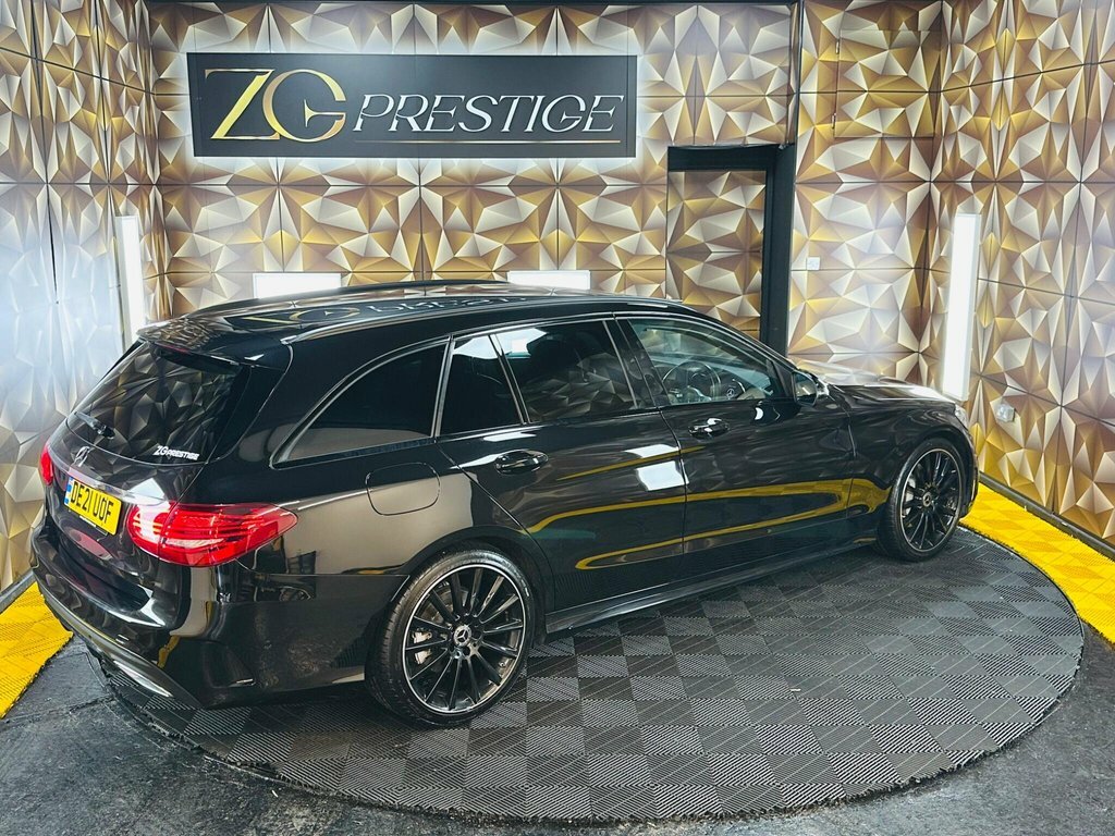 Mercedes-Benz C Class 2L Amg Line Edition DE21UOF Black #6