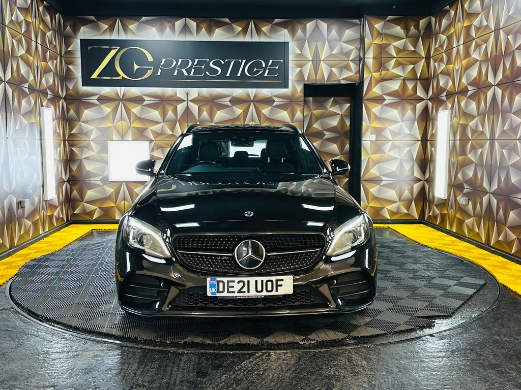 Mercedes-Benz C Class 2L Amg Line Edition DE21UOF Black #2