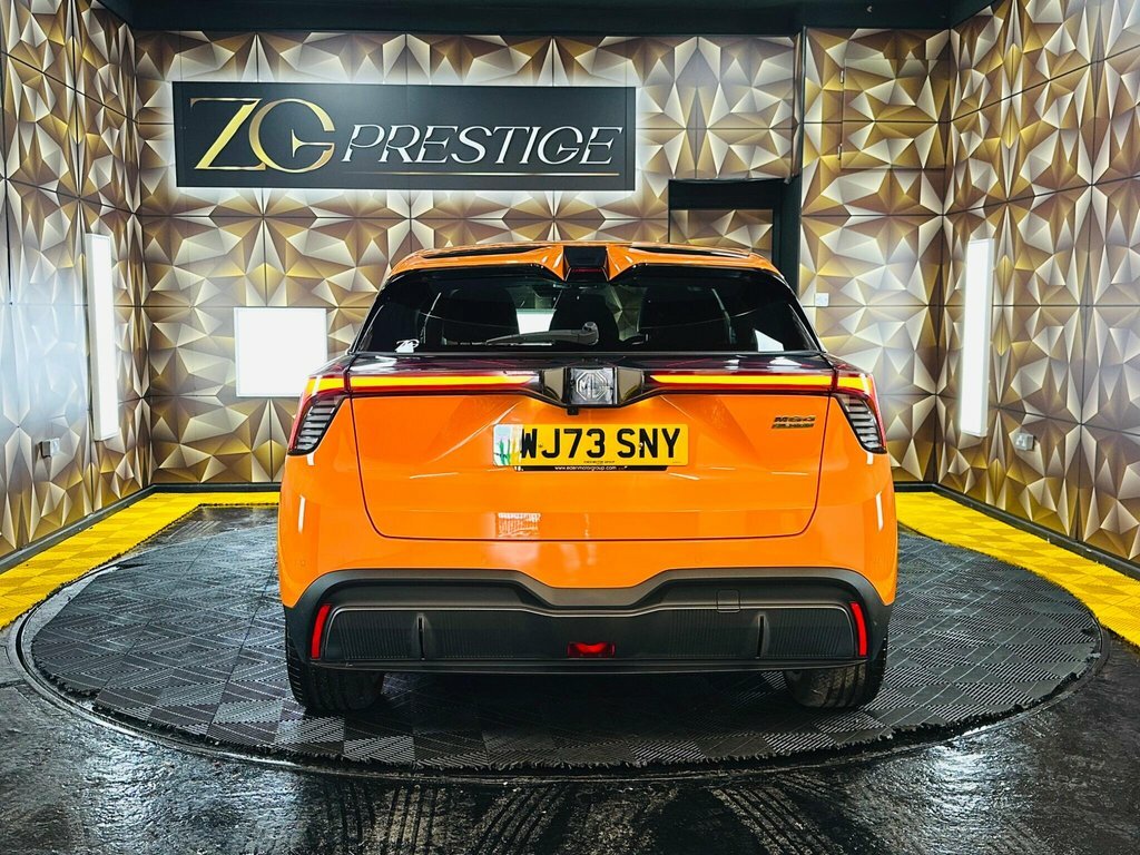 MG MG4 Hatchback WJ73SNY Orange #3
