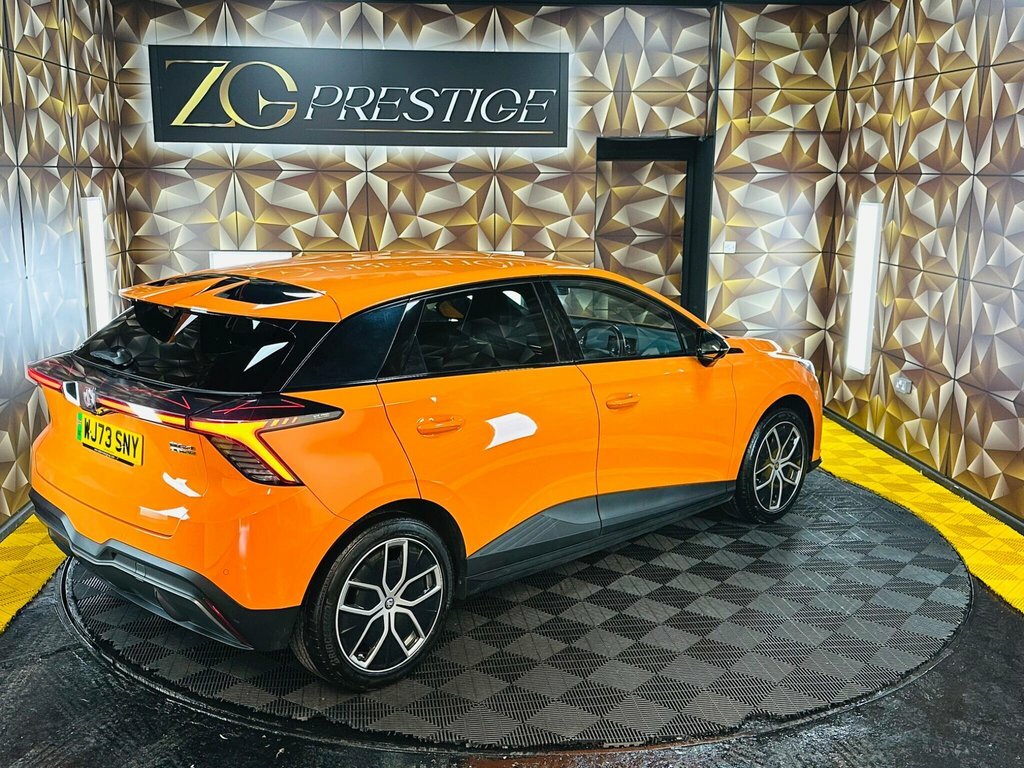MG MG4 Hatchback WJ73SNY Orange #5