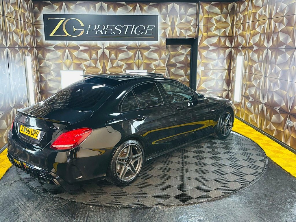 Mercedes-Benz C Class 4L Amg KW66UPS Black #5