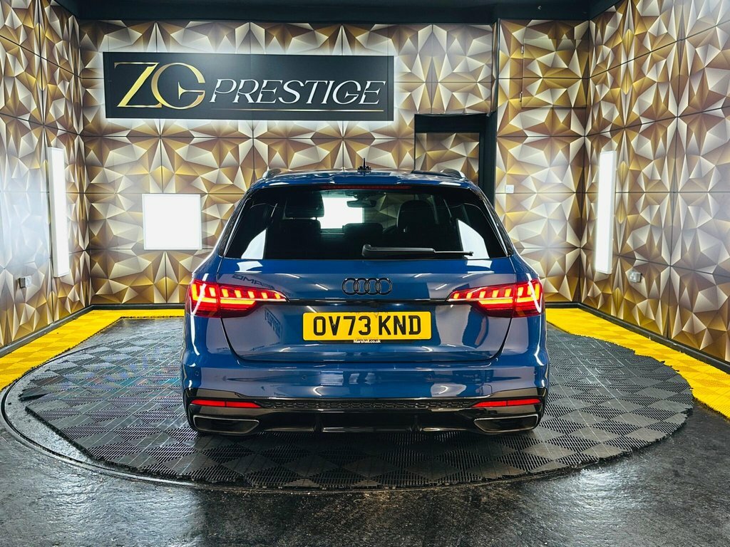 Audi A4 Avant 2L Black Edition OV73KND Blue #4