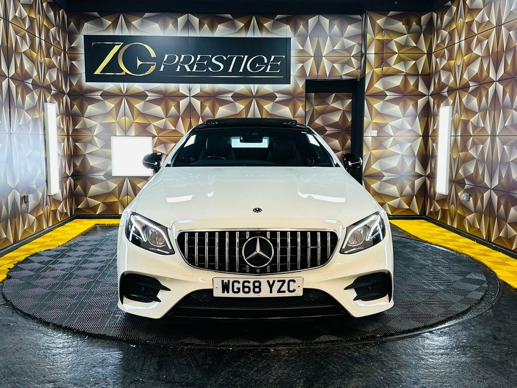 Mercedes-Benz E Class 3L Amg WG68YZC White #2