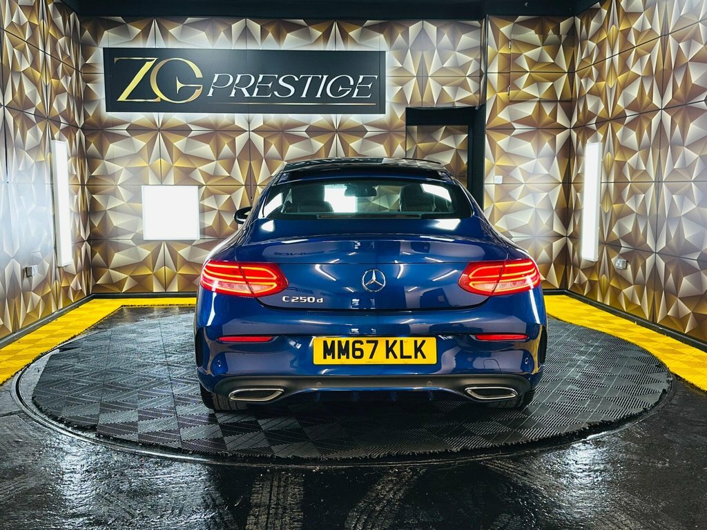 Mercedes-Benz C Class 2.1L Amg Line MM67KLK Blue #4