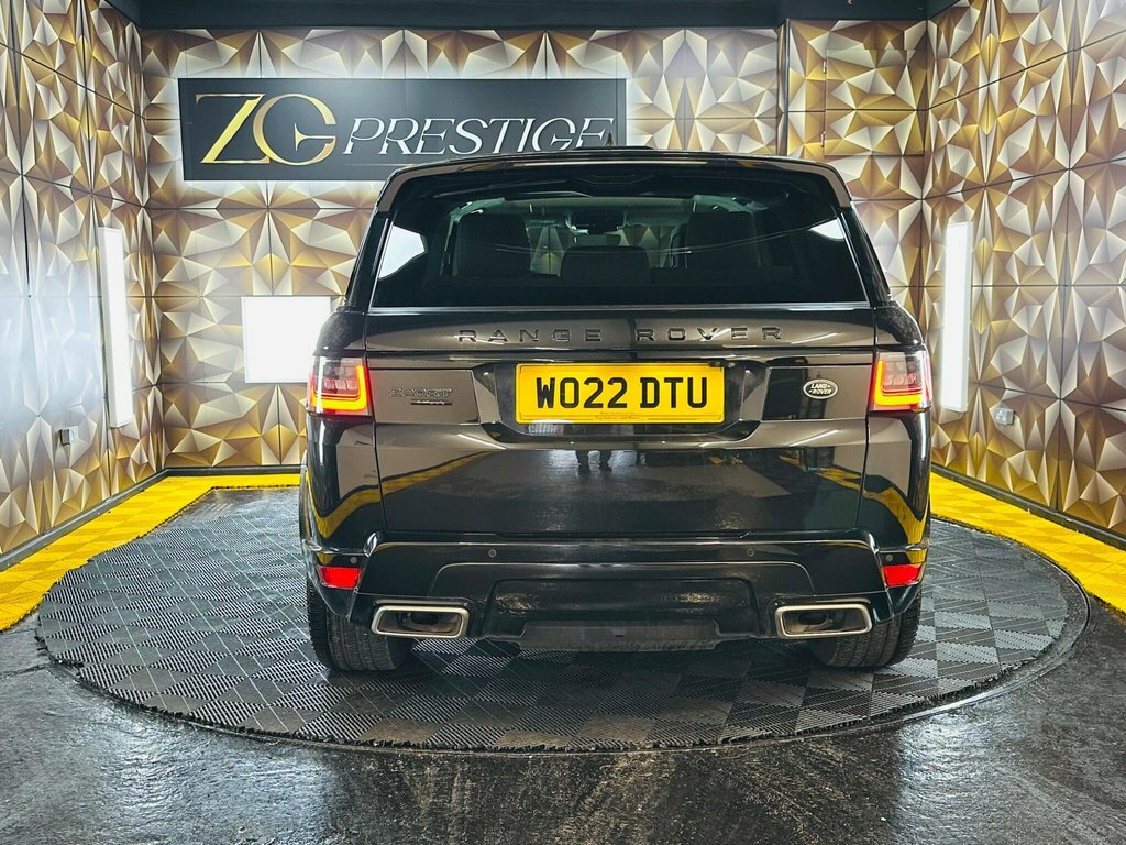 Land Rover Range Rover Sport 3L Dynamic WO22DTU Black #4