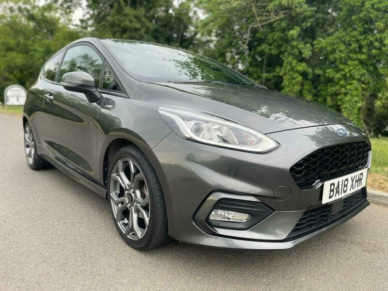 Ford Fiesta 1.0T Ecoboost St-line X Euro 6 Ss BA18XHR Grey #6