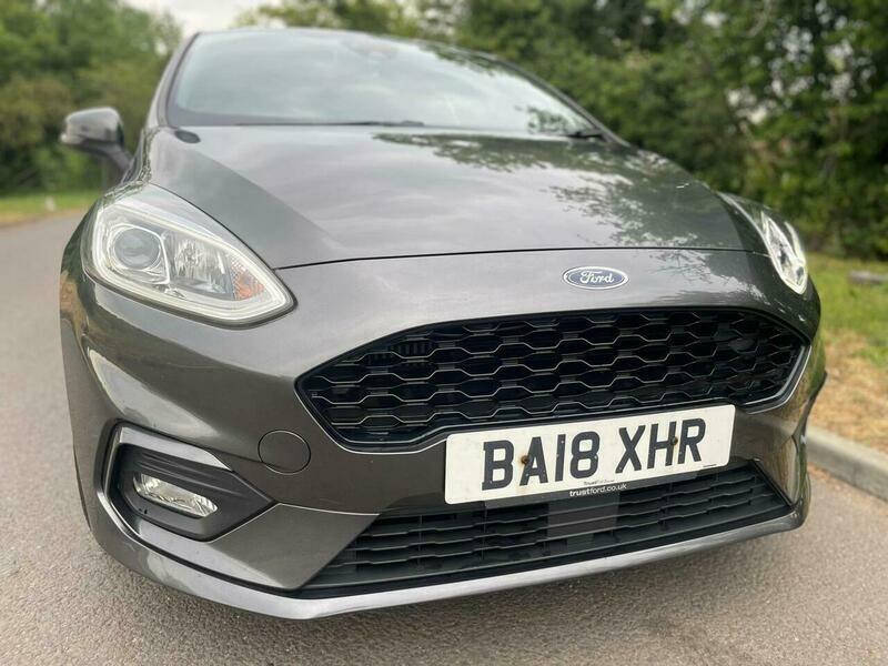 Ford Fiesta 1.0T Ecoboost St-line X Euro 6 Ss BA18XHR Grey #4