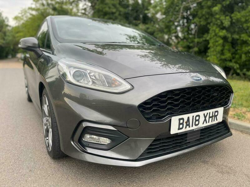 Ford Fiesta 1.0T Ecoboost St-line X Euro 6 Ss BA18XHR Grey #5
