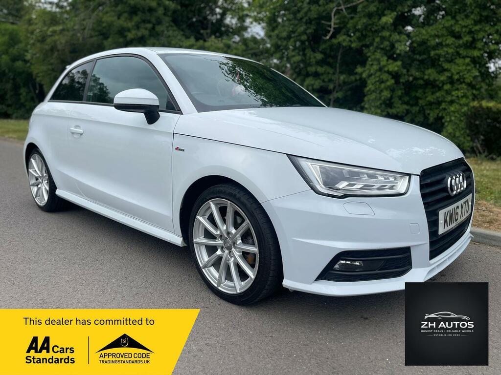 Audi A1 1.6 Tdi S Line S Tronic Euro 6 Ss White