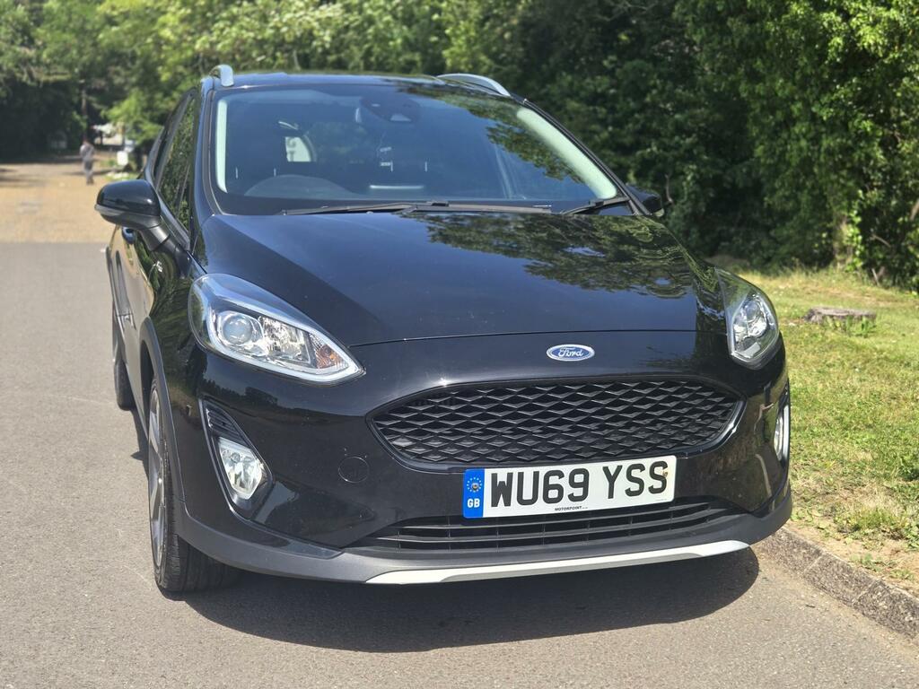 Ford Fiesta 1.0T Ecoboost Active 1 Euro 6 Ss WU69YSS Black #4