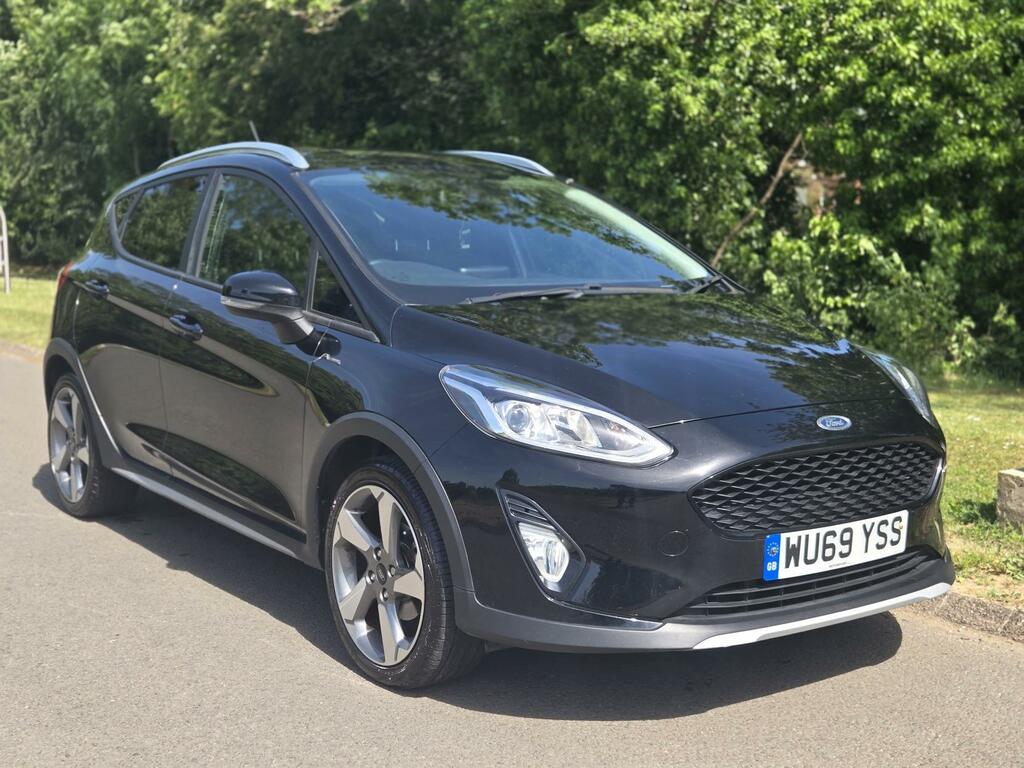 Ford Fiesta 1.0T Ecoboost Active 1 Euro 6 Ss WU69YSS Black #5