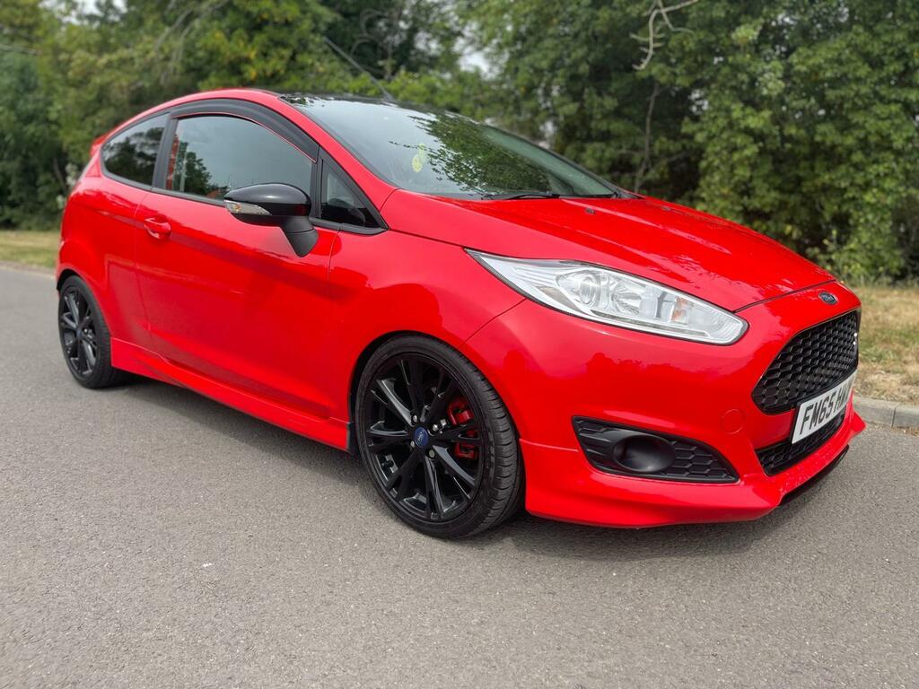 Ford Fiesta 1.0T Ecoboost Zetec S Euro 6 Ss FM65HWW Red #5