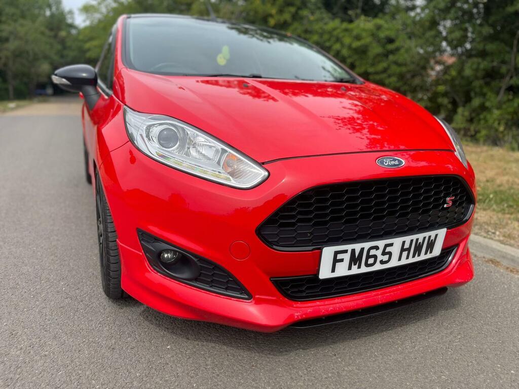 Ford Fiesta 1.0T Ecoboost Zetec S Euro 6 Ss FM65HWW Red #3