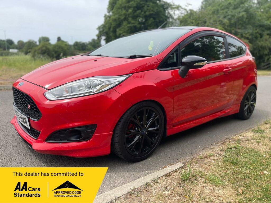 Ford Fiesta 1.0T Ecoboost Zetec S Euro 6 Ss FM65HWW Red #2
