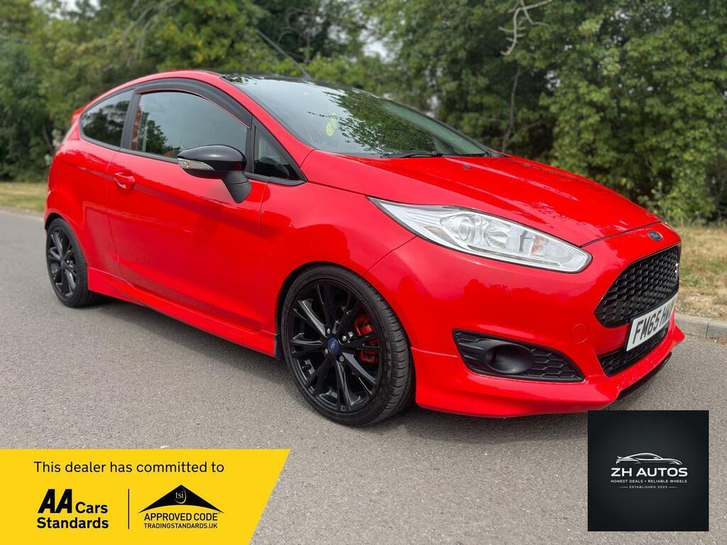 Ford Fiesta 1.0T Ecoboost Zetec S Euro 6 Ss Red