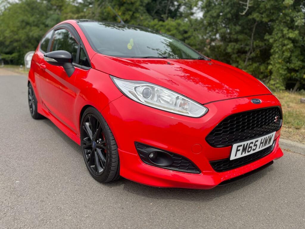 Ford Fiesta 1.0T Ecoboost Zetec S Euro 6 Ss FM65HWW Red #4