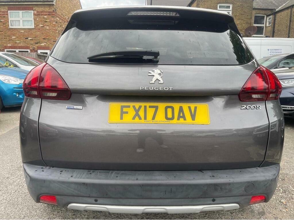 Peugeot 2008 1.2 Puretech Allure Eat Euro 6 S S FX17OAV Grey #4