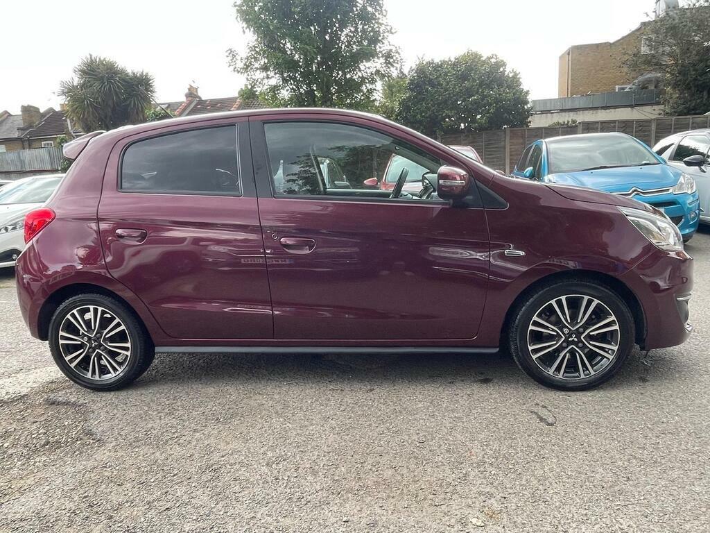 Mitsubishi Mirage 1.2 Juro Cvt Euro 6 S S Purple #6