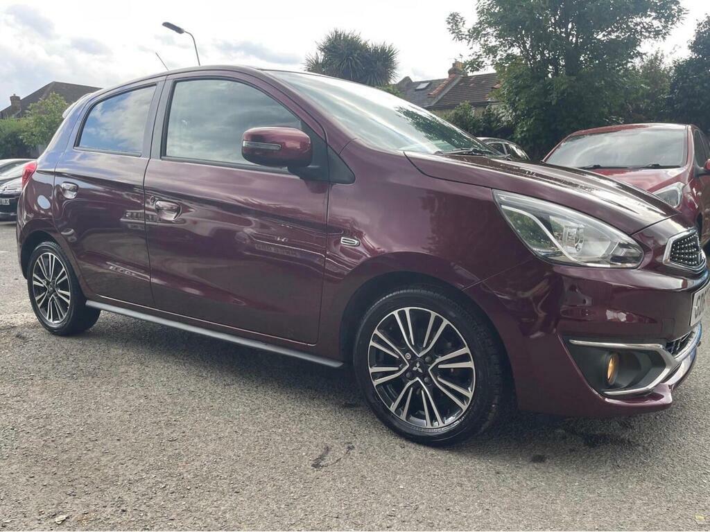 Mitsubishi Mirage 1.2 Juro Cvt Euro 6 S S Purple #5