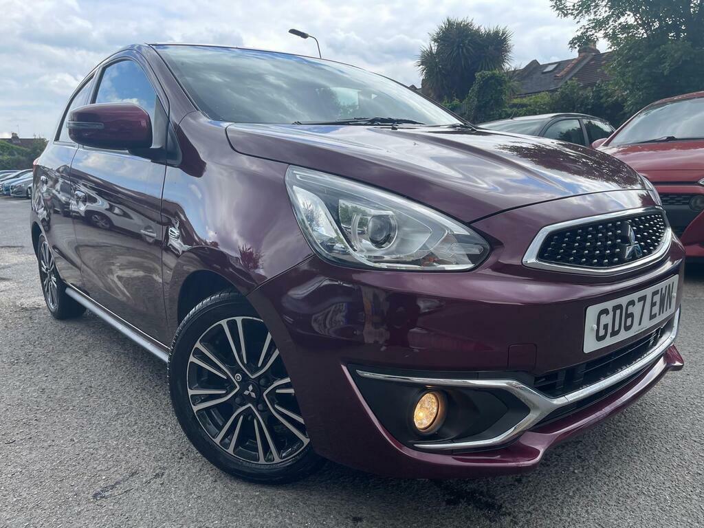 Mitsubishi Mirage 1.2 Juro Cvt Euro 6 S S Purple #3