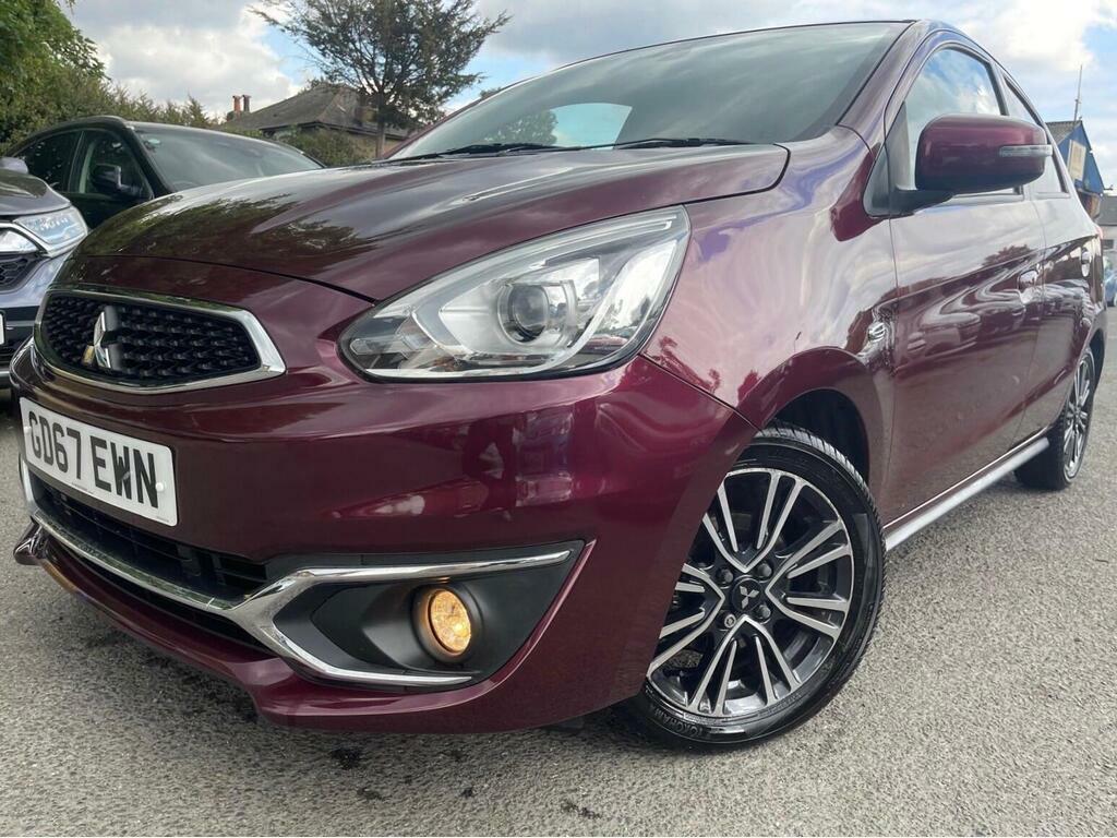 Mitsubishi Mirage 1.2 Juro Cvt Euro 6 S S Purple